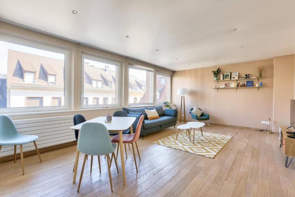 Appartement Spacieux Au Coeur De สตราสบูร์ก ภายนอก รูปภาพ